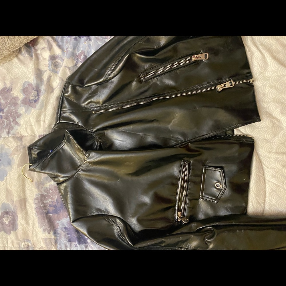 COPY - Leather Missguided jacket